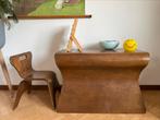 Otto bloom vintage design kindertafel met stoel, Ophalen, Gebruikt