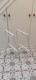 2 Ikea Lerberg schragen / bureau / tafelpoten, 50 tot 100 cm, Tafelpoot, Scandinavian, minimalistisch, Gebruikt