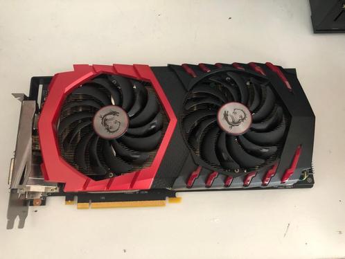 MSI GeForce GTX 1070 Gaming X 8G, Computers en Software, Videokaarten, Zo goed als nieuw, Nvidia, PCI-Express 3.0, GDDR5, HDMI