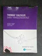 Thomas' Calculus - Early Transcendentals - 12th edition, Gelezen, Ophalen of Verzenden, WO, Thomas Weir Hass
