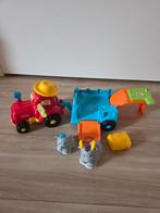 VTech tractor en dierenkar, Ophalen, Gebruikt, Jongen of Meisje