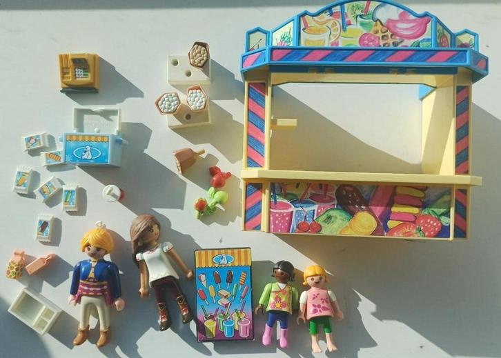 Snoepkraam Playmobil, Kinderen en Baby's, Speelgoed | Playmobil, Gebruikt, Los playmobil, Ophalen