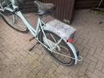 Lichtblauwe Cortina damesfiets, Gebruikt, Versnellingen, 56 cm of meer, Ophalen