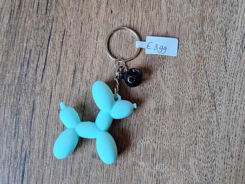 Sleutelhanger : Ballon Hond : Mintgroen !!, Verzamelen, Sleutelhangers, Nieuw, Dier of Natuur, Ophalen of Verzenden