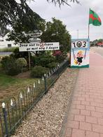 Foto bord vierdaagse Nijmegen, Ophalen, Gebruikt
