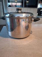 Pan 5 liter gas. Rvs .Le Chef, Ophalen, Rvs, Kookpan of Snelkookpan