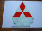 sticker Mitsubishi motors logo japan autp rally groot 4x4, Verzamelen, Stickers, Overige typen, Zo goed als nieuw, Verzenden