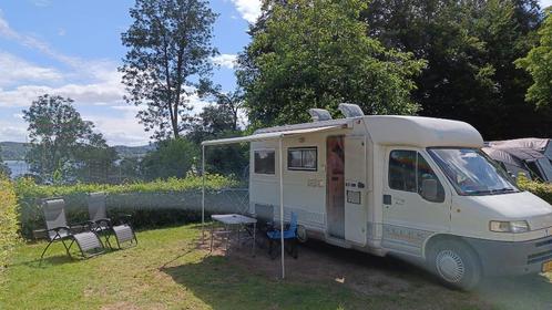 Fiat Ducato 2.8 TD camper half-integraal, Caravans en Kamperen, Campers, Particulier, tot en met 3, Half-integraal, Fiat, Diesel