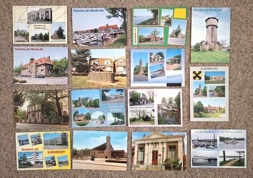 15 ansichtkaarten Sliedrecht (nieuw en ongelopen), Verzamelen, Ansichtkaarten | Nederland, Ongelopen, Zuid-Holland, 1960 tot 1980