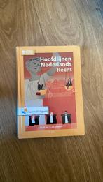 C.J. Loonstra - Hoofdlijnen Nederlands recht, Ophalen of Verzenden, Zo goed als nieuw, C.J. Loonstra