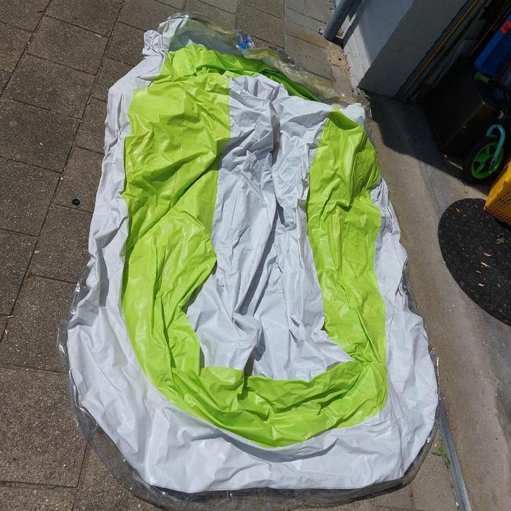 zwembad wit-groen Bestway, als nieuw, Tuin en Terras, Zwembaden, Gebruikt, Opzetzwembad, Minder dan 80 cm, Minder dan 200 cm, Minder dan 200 cm