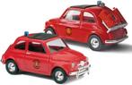 BUSCH 48718: mini-brandweerauto FIAT 500 Amerongen, Hobby en Vrije tijd, Modelauto's | 1:87, Nieuw, Overige merken, Ophalen of Verzenden