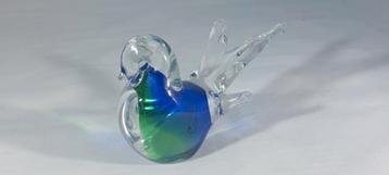 Glazen Vogel Ornament Murano  beschikbaar voor biedingen