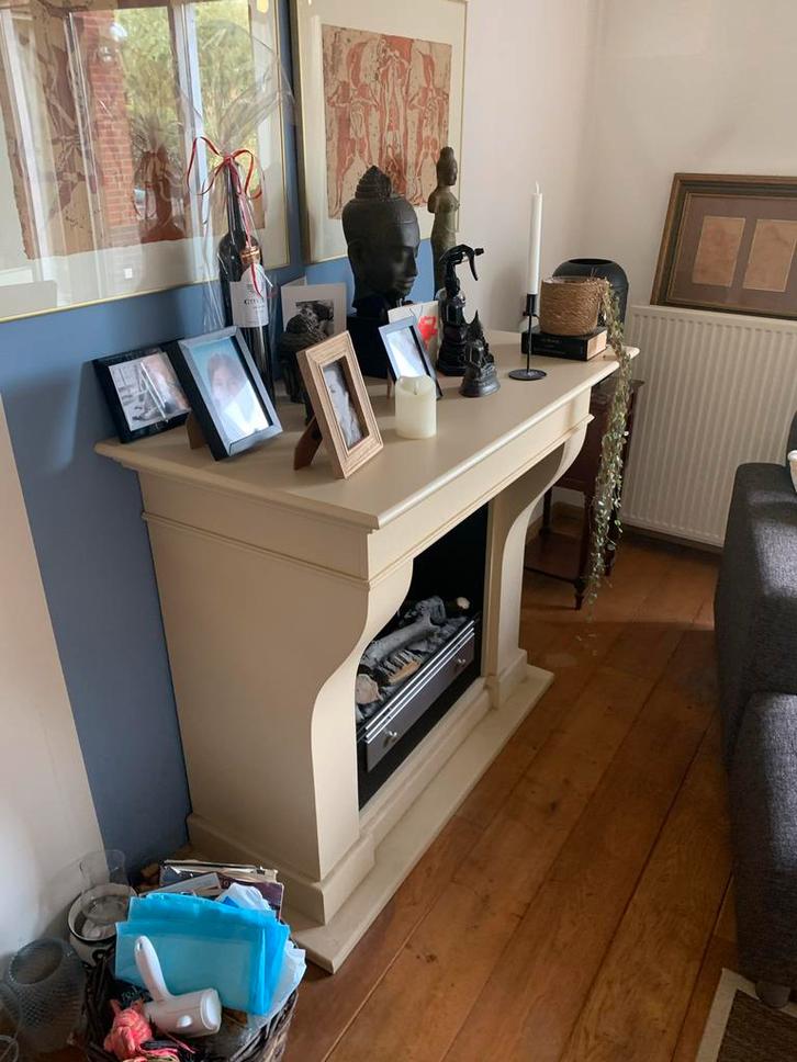 Mooie Sier Openhaard, Huis en Inrichting, Kachels, Gebruikt, Vrijstaand, Bio-ethanolhaard, Elektrisch, Ophalen