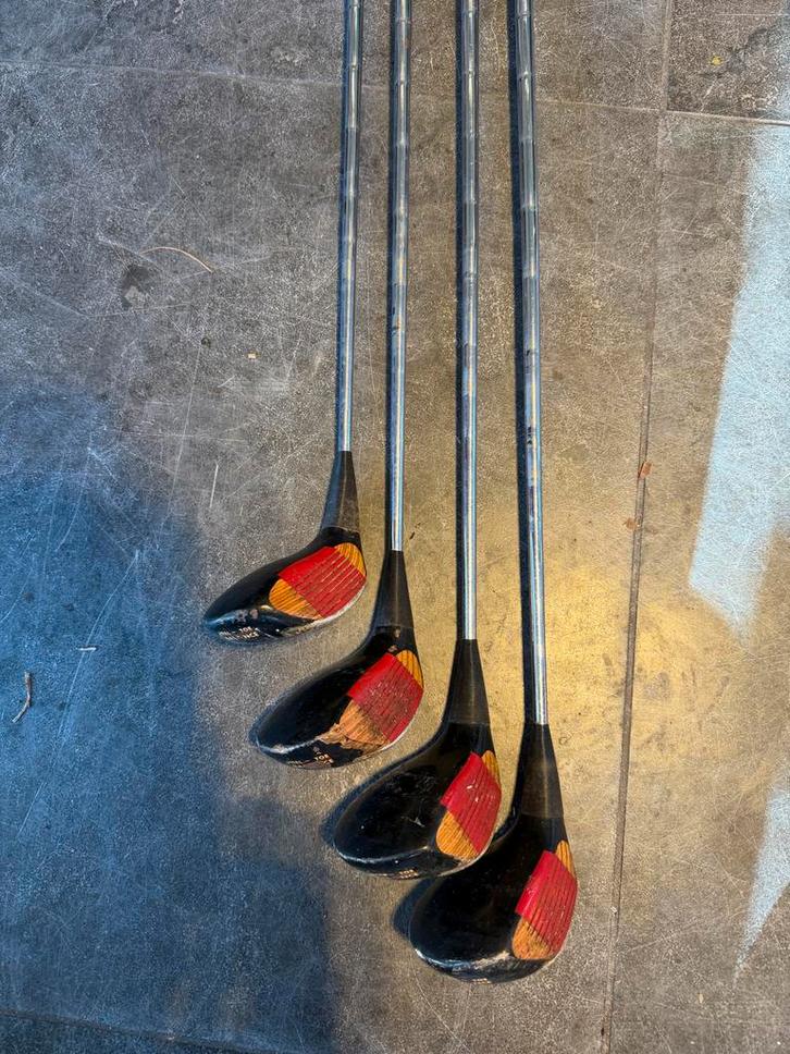 Ping Eye II Houten Golfclubs - 3, 4, 5 & 7, Sport en Fitness, Golf, Gebruikt, Club, Ping, Ophalen of Verzenden