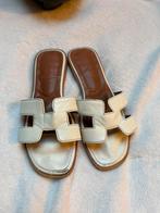 Slippers, Hermes, Ophalen of Verzenden, Gedragen, Wit