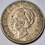 Zilveren halve gulden 1922 Wilhelmina, Postzegels en Munten, ½ gulden, Zilver, Ophalen of Verzenden, Koningin Wilhelmina