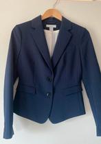 Donkerblauw jasje colbert H&M maat s, Ophalen of Verzenden, Gedragen, Blauw
