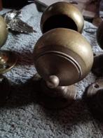 Bronze antieke trapleuning houders jaren 1930, Ophalen of Verzenden, Zo goed als nieuw