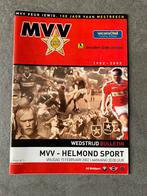 MVV - Helmond Sport wedstrijdprogramma 15-2-2002, Verzamelen, Sportartikelen en Voetbal, Ophalen of Verzenden
