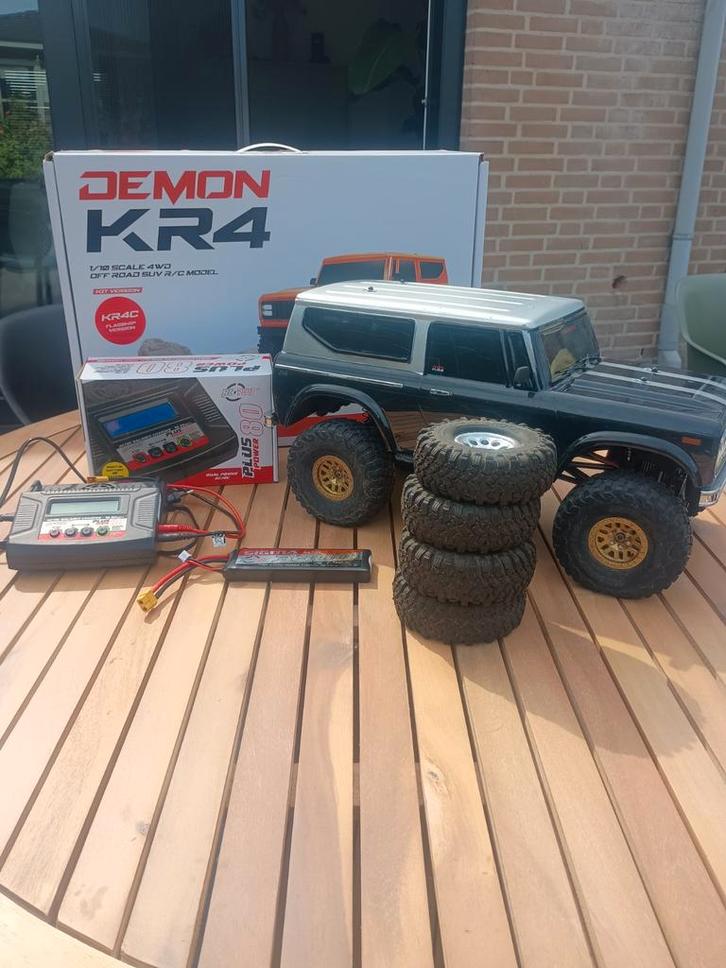 Cross RC KR4-C Flagship - RC Crawler, Hobby en Vrije tijd, Modelbouw | Auto's en Voertuigen, Zo goed als nieuw, Auto, Groter dan 1:32