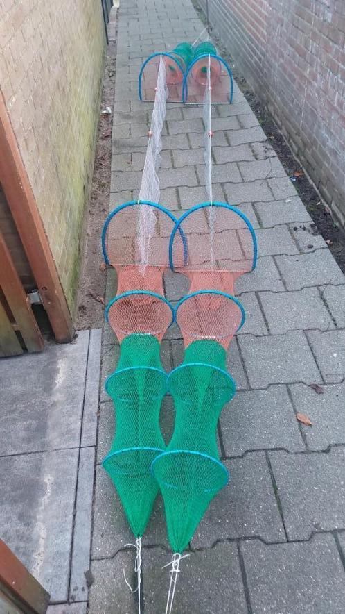 Nieuwe Fuik dubbele Fuiken schietfuik pe, Watersport en Boten, Hengelsport | Algemeen, Nieuw, Net of Fuik, Ophalen of Verzenden