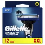 Gillette Mach3 Turbo Scheermesjes 12 stuks, Ophalen, Nieuw, Verzorging