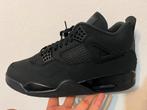 Nike Air Jordan 4 Black Cat Size 12US/46EU, Ophalen of Verzenden, Zo goed als nieuw, Zwart, Sneakers of Gympen