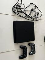 PlayStation 4 slim 500gb, Spelcomputers en Games, Spelcomputers | Sony PlayStation 4, Met 2 controllers, Ophalen of Verzenden