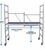 Te huur kamersteiger, Doe-het-zelf en Verbouw, Steigers, Ophalen of Verzenden, Zo goed als nieuw, Rolsteiger of Kamersteiger