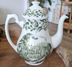 Antieke theepot English countryside royal art pottery, Antiek en Kunst, Antiek | Servies los, Ophalen