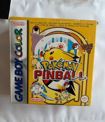 Pokemon Pinball Compleet in de Doos Origineel 