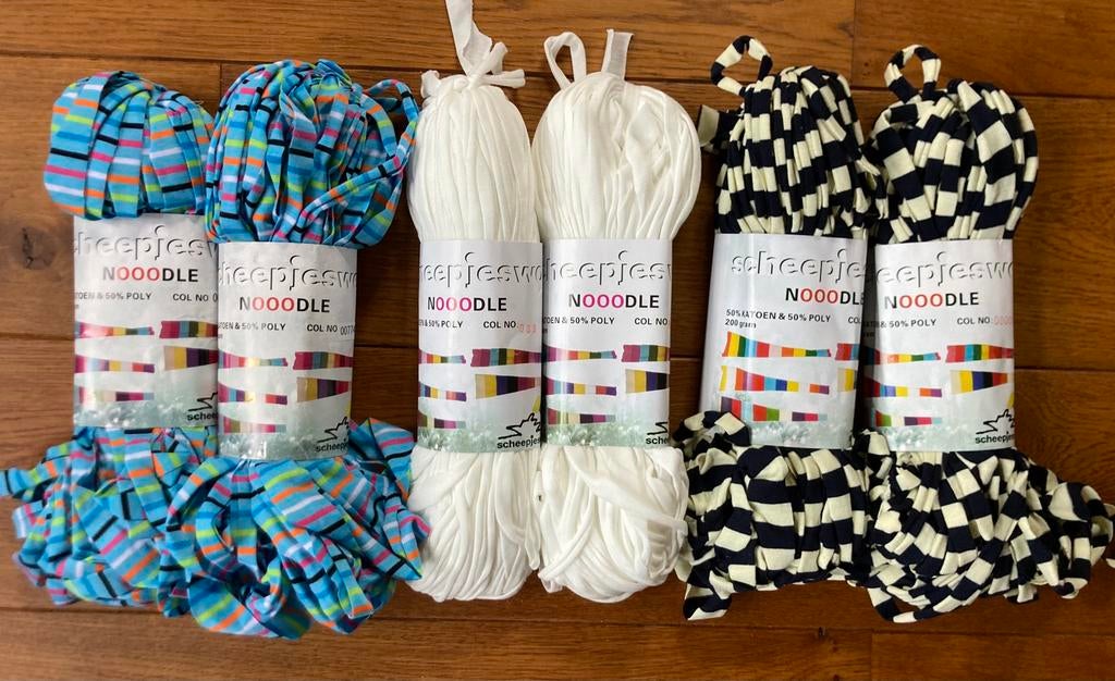 Nooodles Scheepjes breien haken knopen sluitingen tasbeugels, Hobby en Vrije tijd, Breien en Haken, Ophalen of Verzenden, Nieuw