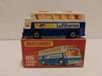 Matchbox #65 Lufthansa Airport Coach 3INCH, Ophalen of Verzenden, Zo goed als nieuw, Bus of Vrachtwagen, Matchbox