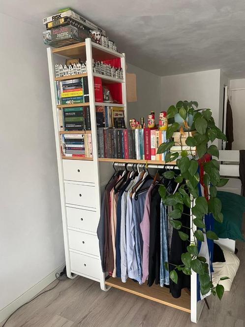 Kledingkast, Huis en Inrichting, Kasten | Kledingkasten, Gebruikt, 150 tot 200 cm, 100 tot 150 cm, 50 tot 75 cm, Ophalen