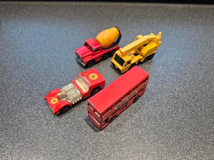 Matchbox Auto's - Vintage Set, Kinderen en Baby's, Speelgoed | Speelgoedvoertuigen, Gebruikt, Ophalen of Verzenden