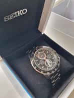 Seiko heren horloge Sportura Solar, Staal, Ophalen of Verzenden, Zo goed als nieuw, Seiko