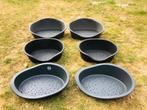 Kunststof hondenmanden zwart 6 stuks diverse maten, Ophalen, Zo goed als nieuw, Overige