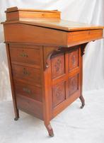 Kleine authentieke Davenport bureau, Antiek en Kunst, Ophalen