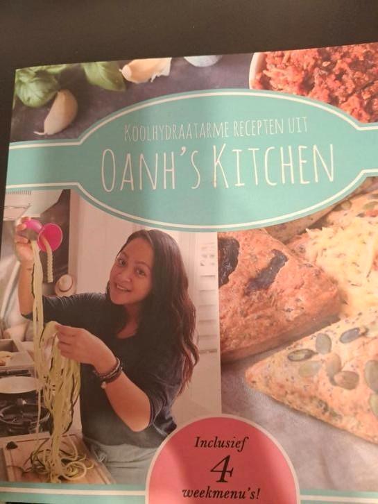 Koolhydraatarme recepten uit Oanh's Kitchen, Boeken, Kookboeken, Zo goed als nieuw, Verzenden