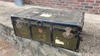 Antieken Koffer uit 1910 slot is stuk , L 93cm B 55 cm H 35, Sieraden, Tassen en Uiterlijk, Koffers, Ophalen, Gebruikt, Slot, 70 cm of meer