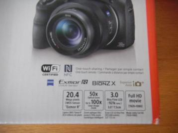 Sony Cybershot DSC HX400V Carl Zeiss lens 20.4 mp 50 x zoom beschikbaar voor biedingen