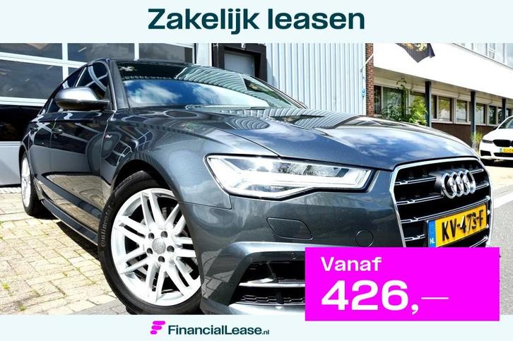 Audi A6 Limousine 1.8 TFSI S-tronic AUT LMV18/PDC/LEER/NAVI, Auto's, Audi, Bedrijf, Lease, Financial lease, A6, ABS, Adaptive Cruise Control