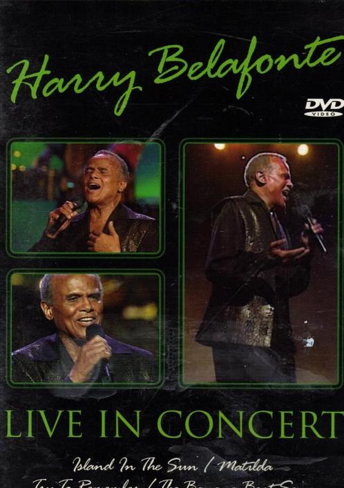 Harry Belafonte - Live In Concert, Cd's en Dvd's, Dvd's | Muziek en Concerten, Zo goed als nieuw, Muziek en Concerten, Alle leeftijden