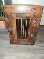 Mooie houten hondenbench!, Dieren en Toebehoren, Ophalen, Gebruikt, Minder dan 75 cm, Minder dan 65 cm