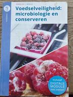 Voedselveiligheid microbiologie en conserveren, Boeken, Gelezen, Biologie, Overige niveaus, Ophalen of Verzenden
