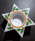 Hutschenreuther Porselein Waxinelichthouder Ster, Huis en Inrichting, Woonaccessoires | Kandelaars en Kaarsen, Ophalen of Verzenden