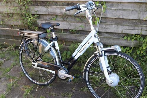 Gazelle Chamonix met gereviseerd accu en garantie, Fietsen en Brommers, Elektrische fietsen, Zo goed als nieuw, Gazelle, 51 tot 55 cm