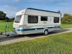 Caravan Fendt Saphir 470,thule luifel,truma mover& voortent, Caravans en Kamperen, Particulier, Rondzit, Mover, Fendt