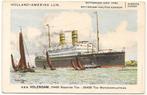 Ss. Volendam - Holland-Amerika Lijn - 15028, Verzenden, Zo goed als nieuw, Motorboot, Kaart, Foto of Prent